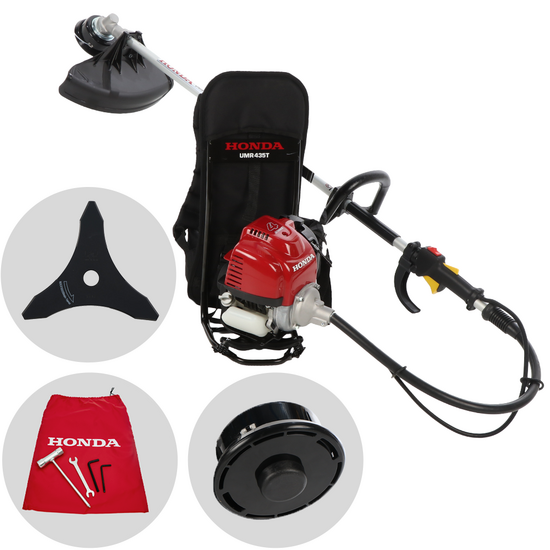 Honda UMR 435 T - Decespugliatore a benzina 4 tempi zainato - GX35T