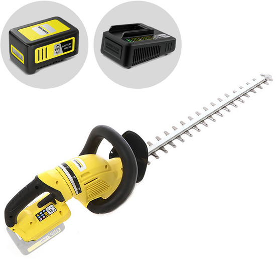 Karcher HGE 18-50 - Tagliasiepi a batteria 18V/5Ah - Lama da 50 cm
