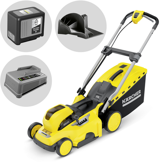 Karcher LMO 36-40 - Tagliaerba a batteria - 36V 6Ah - Taglio 40 cm