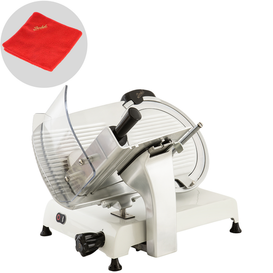 Berkel Red Line 300 Bianca - Affettatrice con lama in acciaio cromato da 300 mm