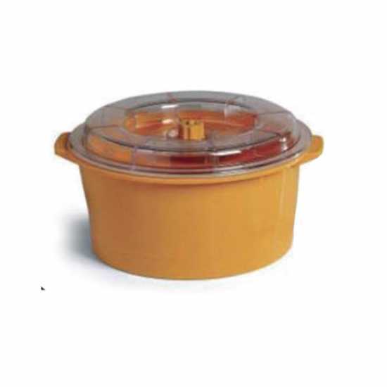 Contenitore per vuoto 2 litri con coperchio - professionale - diamentro 22 cm