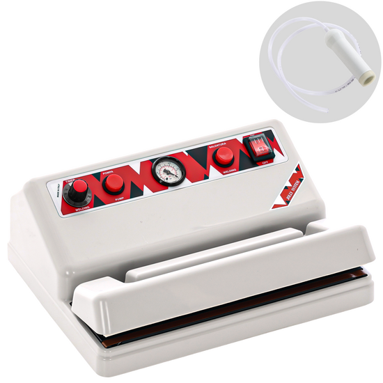 Tecla Jolly System Pro - Macchina per sottovuoto manuale - Barra saldante 33cm