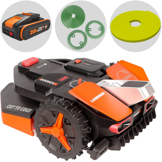Worx Landroid Vision S250 WR202E - Robot Tagliaerba - Senza impianto