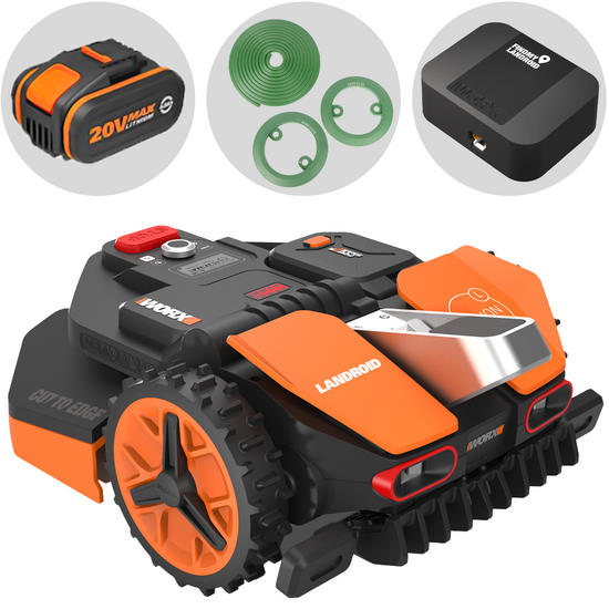 Worx Landroid Vision L1600 WR216E - Robot Tagliaerba - Senza impianto