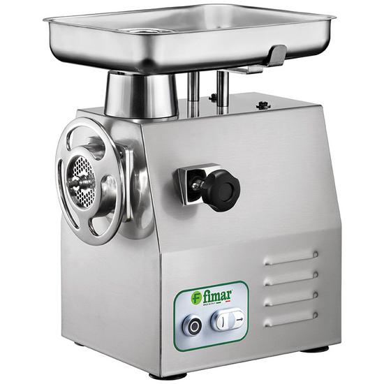 Fimar 22RG - Tritacarne elettrico - 230 V - 1.5 HP - Gruppo macinazione in INOX - Con inversione di marcia