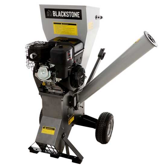 OUTLET - PICCOLI DIFETTI ESTETICI - BlackStone CSB 150 BS - Biotrituratore a scoppio - Motore a benzina Briggs &amp; Stratton 13.5 hp