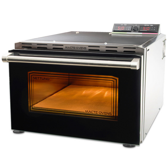 Macte Ovens Nettuno ADVANCED Nero - Forno elettrico per pizza -  2975 W