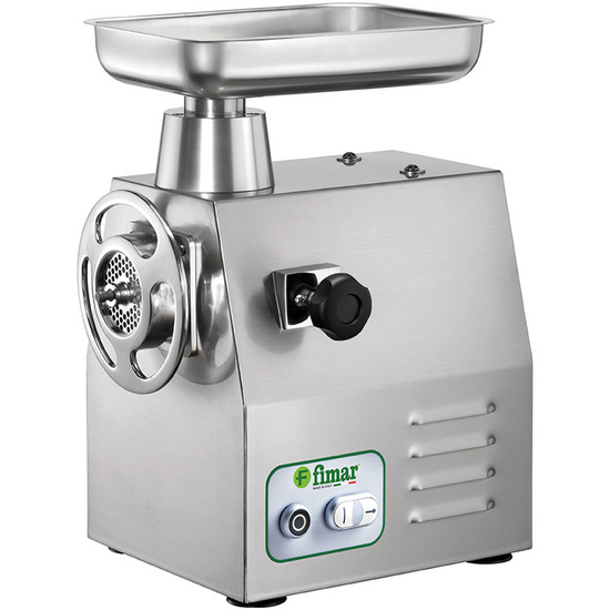 Fimar 22RS - Tritacarne elettrico - 230 V - 1.5 HP - Gruppo macinazione in INOX - Con inversione di marcia