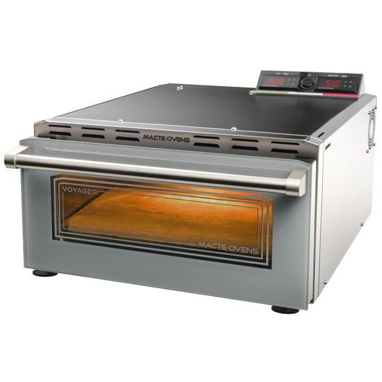 Macte Ovens Voyager TWIN ADVANCED Grigio - Forno elettrico per pizza -  2975 W