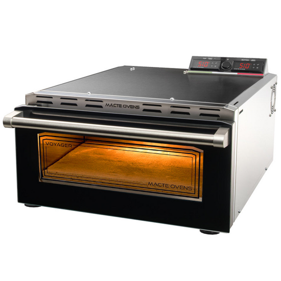 Macte Ovens Voyager TWIN ADVANCED Nero - Forno elettrico per pizza - 2975 W