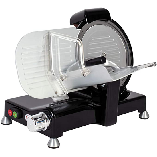 OUTLET - PICCOLI DIFETTI ESTETICI - RGV Vintage 250 Black - Affettatrice con lama temperata 250mm - 140W