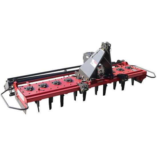 OUTLET - UTILIZZATO PER PROVA - GeoTech-Pro ER 210 - Erpice rotante - Larghezza di lavoro 210 cm - 20 lame - Serie leggera