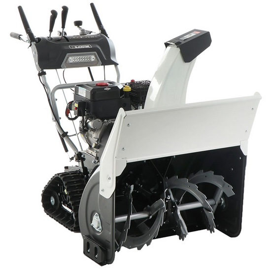 OUTLET - UTILIZZATO PER PROVA - BlackStone B-ST 76 BSTE - Spazzaneve a scoppio - Cingolato - B&amp;S 1450 Snow