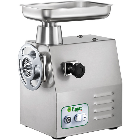 Fimar 22RS - Tritacarne elettrico - 400 V - 1.5 HP - Gruppo macinazione in INOX - Con inversione di marcia