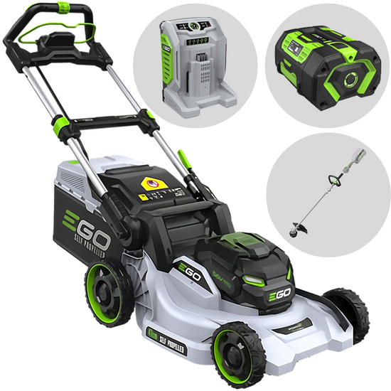 PROMO EGO LM1914E-SP - Tagliaerba a batteria trazionato - 56V/6Ah - Taglio 47 cm