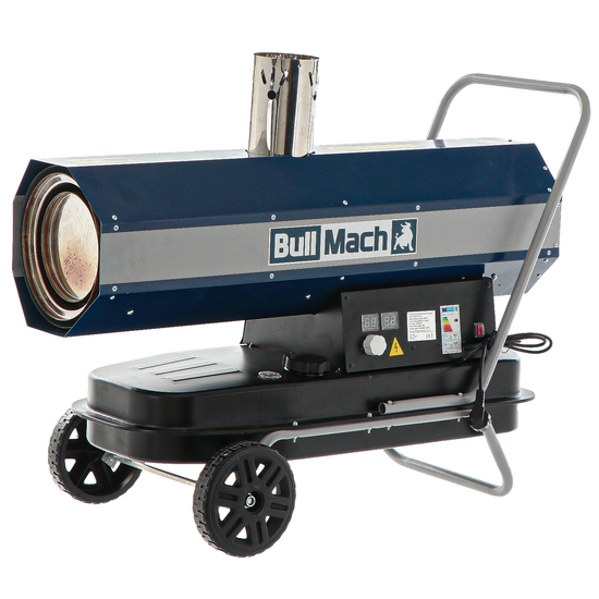 OUTLET - UTILIZZATO PER PROVA - BullMach BM-IDH 30KW - Generatore aria calda diesel - a combustione indiretta