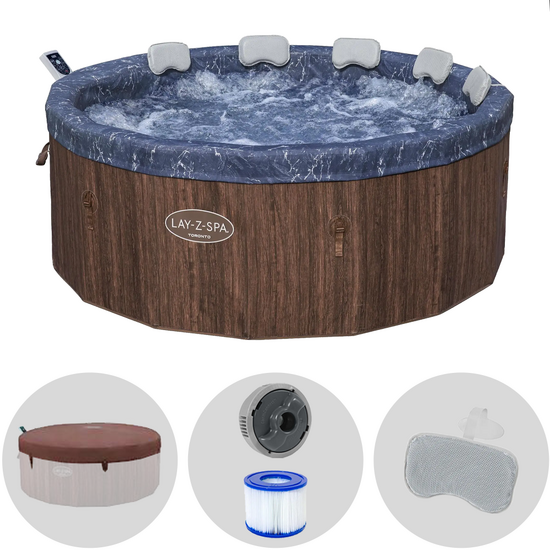 Bestway Lay-Z-Spa Toronto AirJet 6001W - Ø190x70 cm - Piscina idromassaggio spa