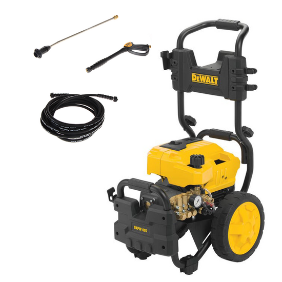 DeWalt DXPW 007E - Idropulitrice trifase professionale - 230 bar - 840 l/h
