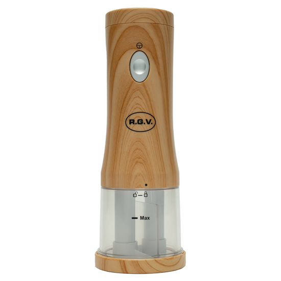 RGV Cheesy Legno - Grattugia elettrica cordless da tavolo - 30 W