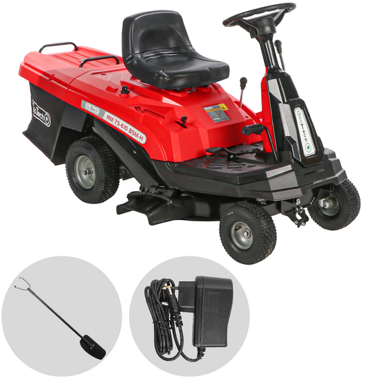 Geotech RM 75-610 BSM-H - Trattorino tagliaerba mini-rider con cambio idrostatico - Motore da 224cc