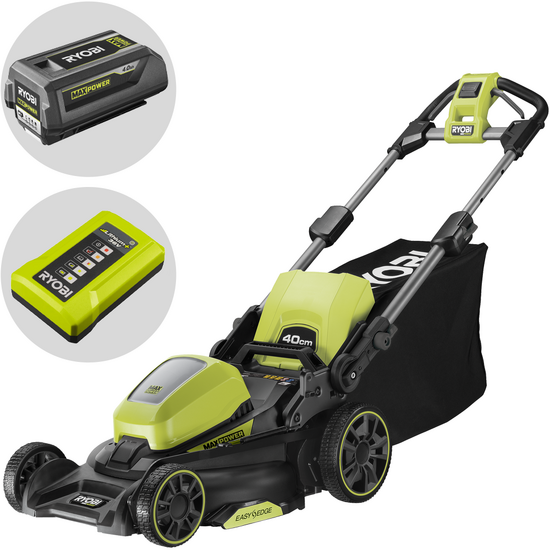 Ryobi RY36LM40A-140 - Tagliaerba a batteria - MAX POWER 36V/4Ah - Taglio 40 cm