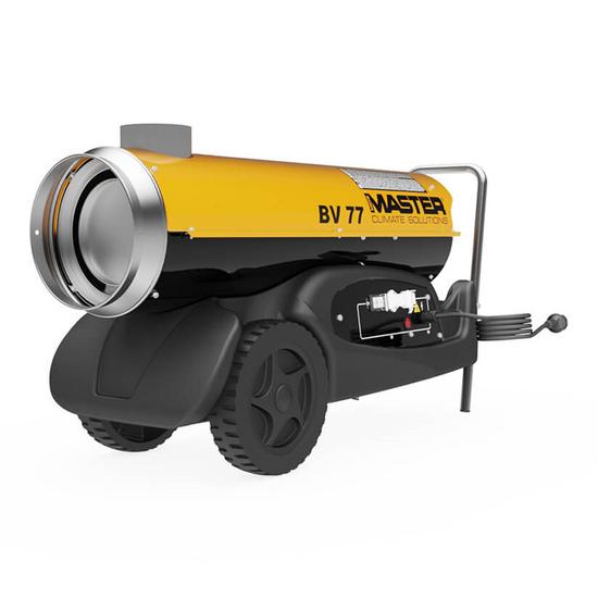 OUTLET - UTILIZZATO PER PROVA - Master BV 77 E - Generatore di aria calda a gasolio indiretto - 20 kw