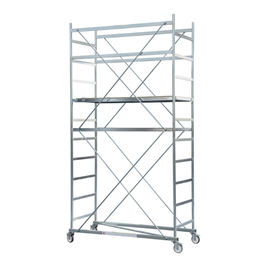 Gierre TL302 - Trabattello in acciao - Altezza 3.34 m