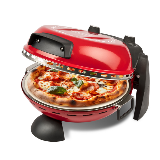 G3 Ferrari Delizia Anniversary Rosso - Forno Pizza Elettrico - Pietra refrattaria