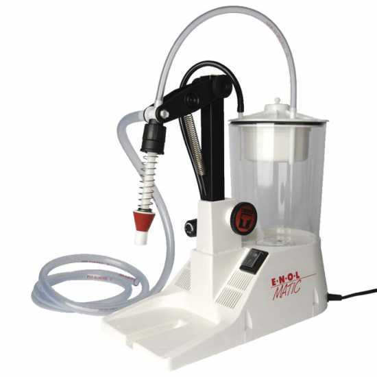 Tenco Enolmatic Vino - Imbottigliatrice riempitrice elettrica da banco per vino