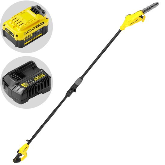 Stanley Fatmax SFMCPS720M1-QW - Potatore su asta a batteria - 300 cm - 18V 4Ah