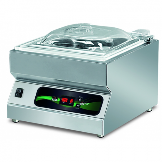 Macchina sottovuoto a campana Euro 3600 Pro Inox - Barra saldante da 35cm