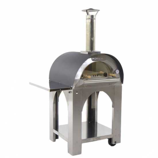 Forno a legna AgriEuro Cibus INOX 60x60 – in Offerta su AgriEuro