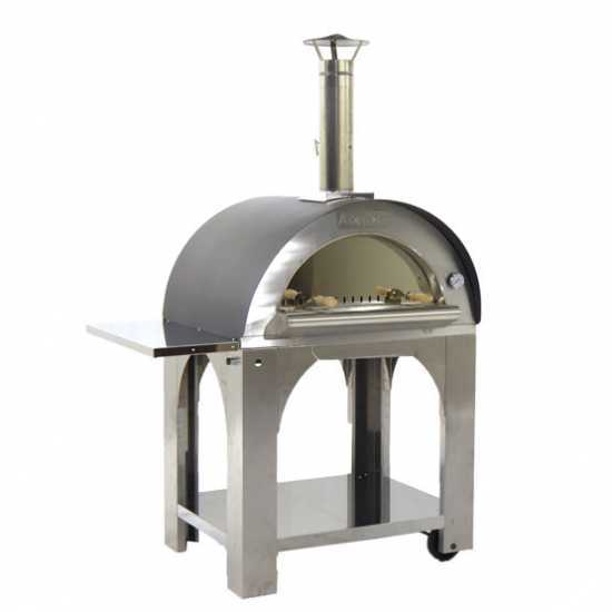 Forno a legna AgriEuro Cibus INOX 80x60 – in Offerta su AgriEuro