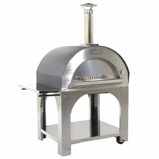 Forno a legna AgriEuro Cibus Inox 100x80 – in Offerta su AgriEuro