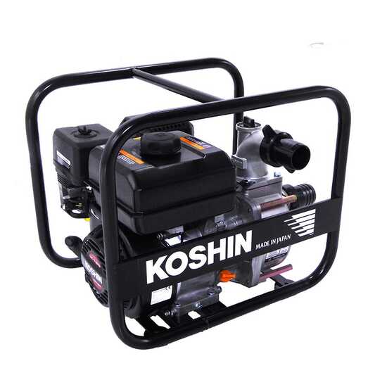 Oriental Koshin STV-50X - Motopompa a scoppio per acque semi-sporche - Raccordi 50 mm