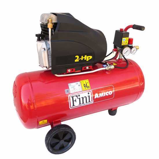 Fini Amico 50 SF 2500 - Compressore aria elettrico monofase - Motore 2 HP - 50 lt