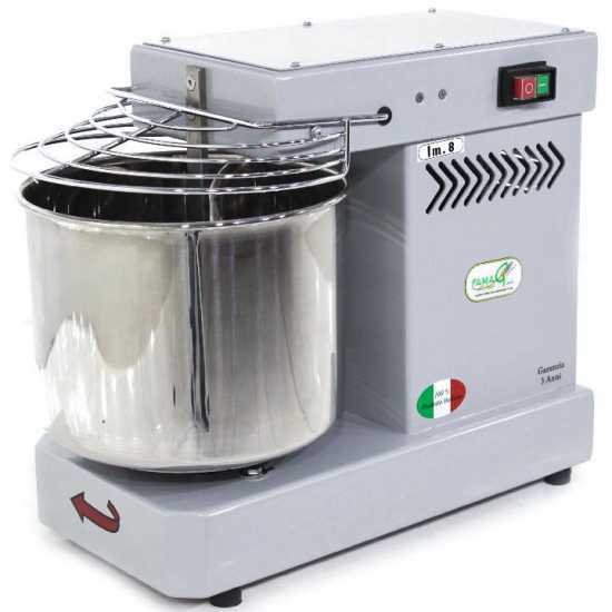 Famag IM 8/230 1 Velocit&agrave; Silver - Impastatrice a spirale 8 Kg