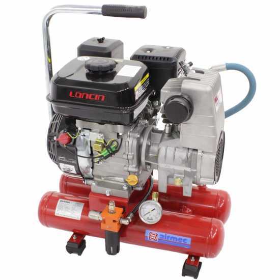 Airmec Mini 08/260 - Motocompressore a scoppio - Motore Loncin 118cc