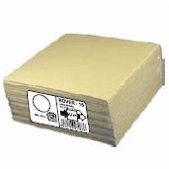 Tipo 12 - Cartoni filtranti Rover per pompe con filtro per vino - 20x20 cm - 25 pezzi