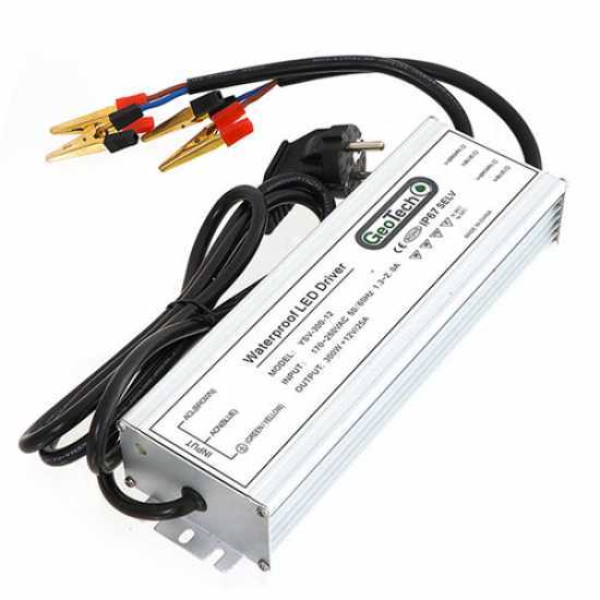Trasformatore di corrente per abbacchiatore da 220 volt a 12 volt &ndash; potenza 300 Watt