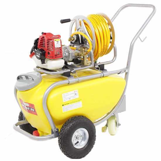GeoTech SP 540 2S - Pompa irroratrice a scoppio carrellata - 2 tempi a miscela