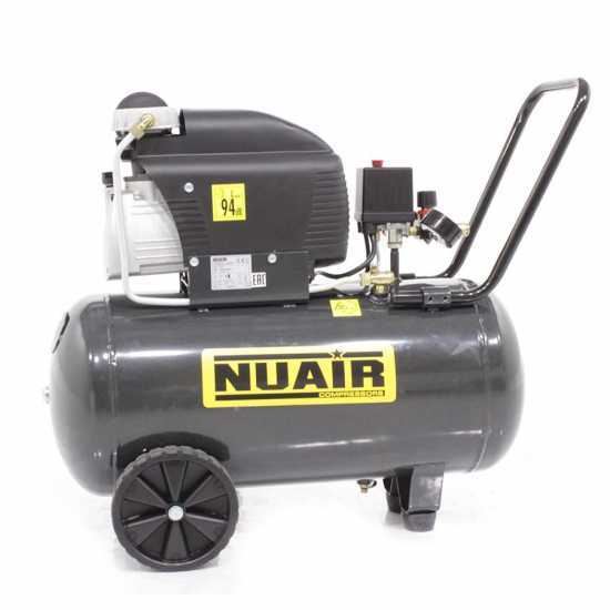 Nuair FC2/50 S - Compressore aria elettrico monofase - Motore 2 HP - 50 lt 