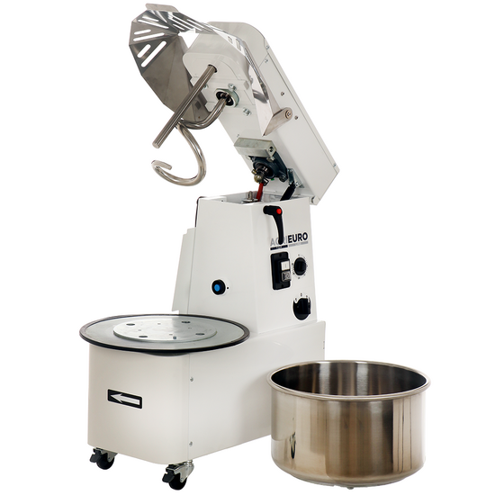 Impastatrice a spirale sollevabile Mixer 3000 T-2G Deluxe - Da 25 Kg trifase a 2 velocit&agrave;