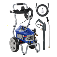 Annovi &amp; Reverberi Blue Clean 613K - Idropulitrice acqua fredda - 150 bar max - Portata 8.3 Lt/min