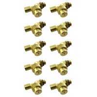 Kit 10 pezzi - Valvole antigoccia per getti - Attacco 1/4 MG - 1/4 GF