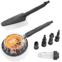 SET spazzola rotante + spazzola fissa + filtro acqua per idropulitrici