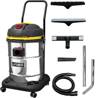 Lavor WD 255 XE - Aspirapolvere aspiraliquidi - aspiratore con bidone 55 lt, Potenza massima 2800 W