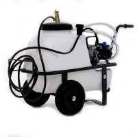 Kit motopompa irrorazione - Pompa Comet MC18 con motore elettrico con carrello e serbatoio 50L