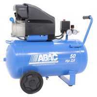 Abac Montecarlo L25P - Compressore aria elettrico carrellato - motore 2,5 HP - 50 lt