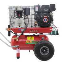 Motocompressore GVD 50/700 AE con motore diesel - compressore a scoppio gasolio avviamento elettrico (700lt/min)
